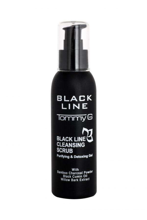 Tommy G Black Line Cleansing Scrub 150ml