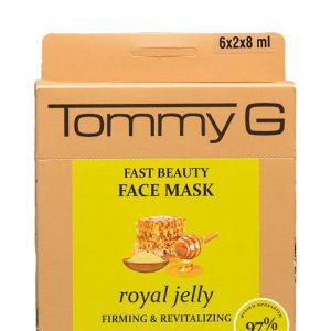 Tommy G Μάσκα προσώπου Fast Beauty με βασιλικό πολτό 6x2x8ml