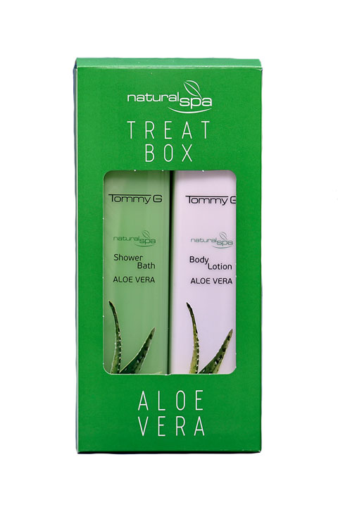 Tommy G Treat Box Natural Spa Aloe Vera