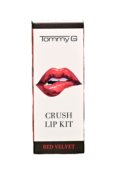 Tommy G Crush Lip Kit Red Velvet