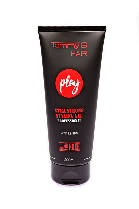 Tommy G Play Extra Strong Gel Tube 200ml