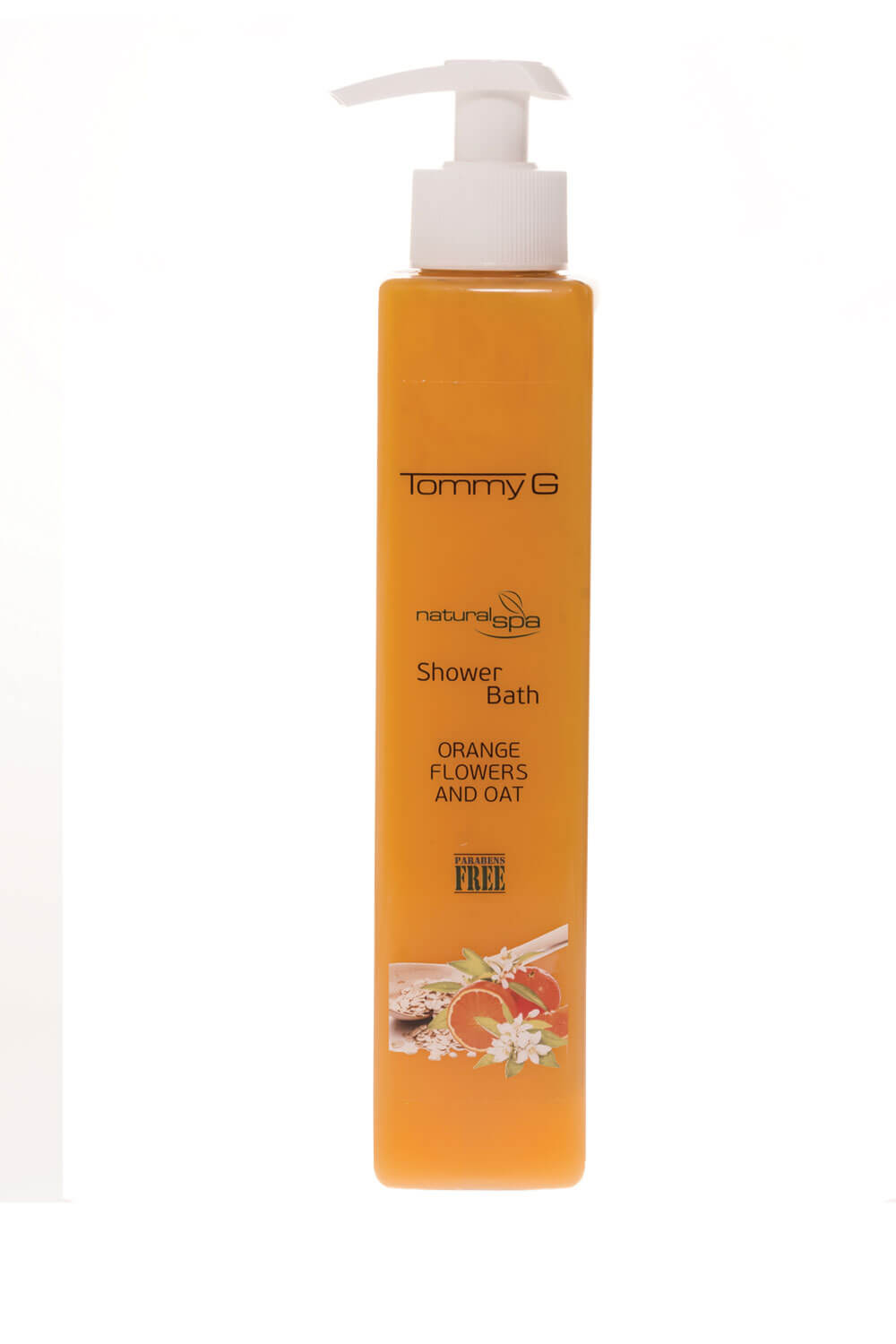 Tommy G TGSP1-ORA-F11 TommyG Shower Bath Natural Spa Orange 300ml